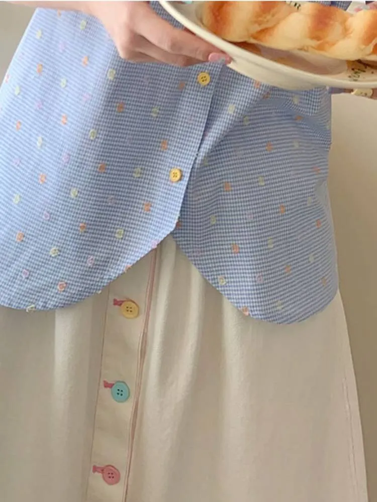 A-line casual skirt【s0000008459】