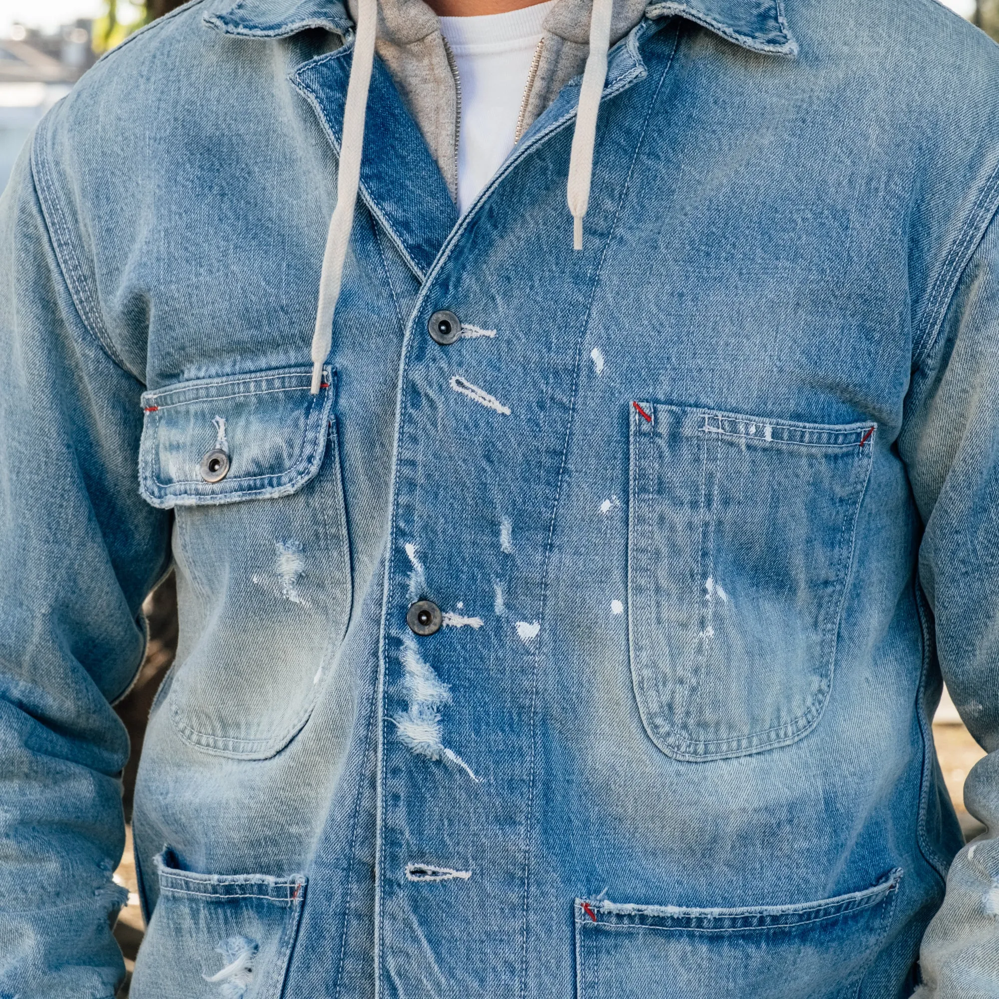 All-Time High Mack Chore Coat Indigo