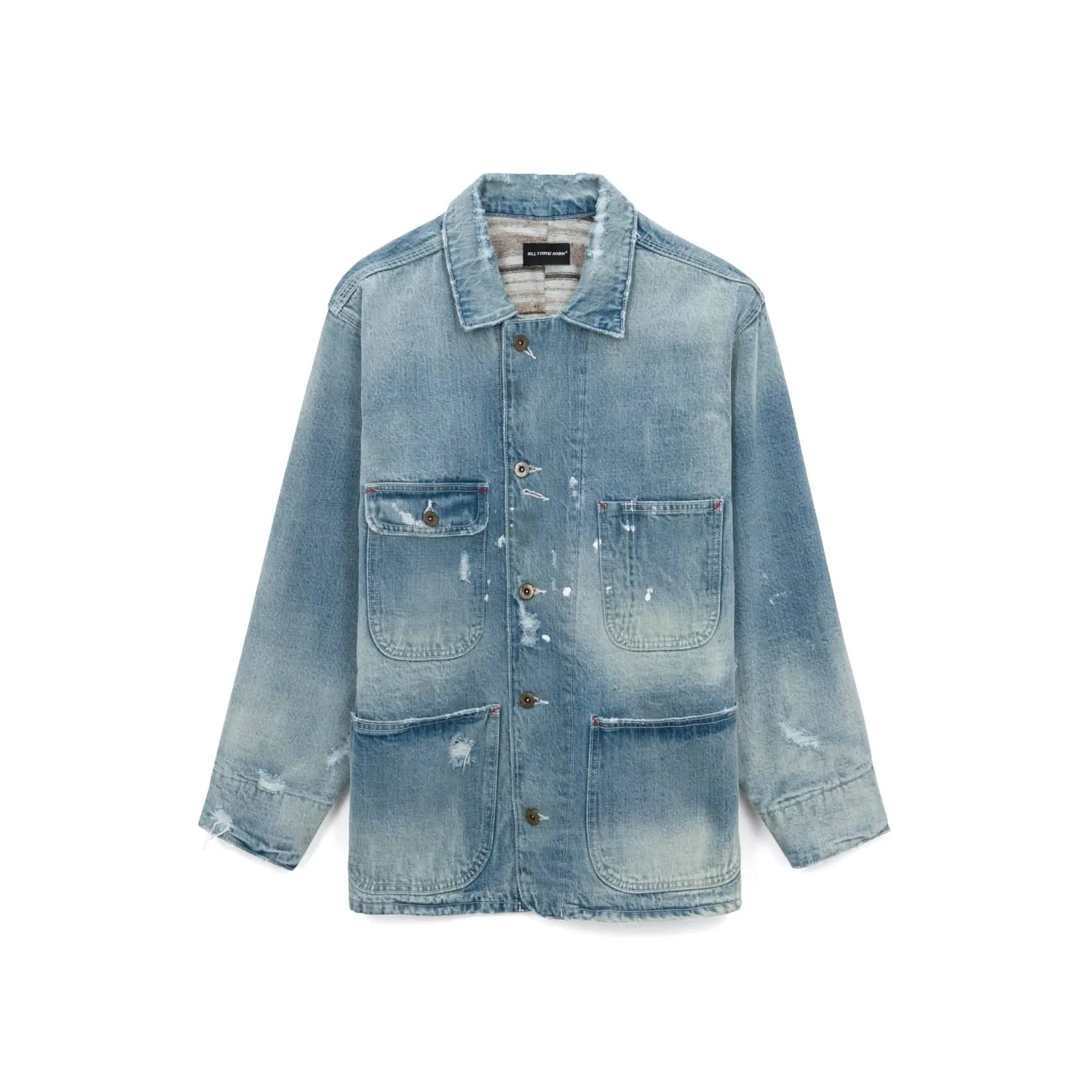 All-Time High Mack Chore Coat Indigo
