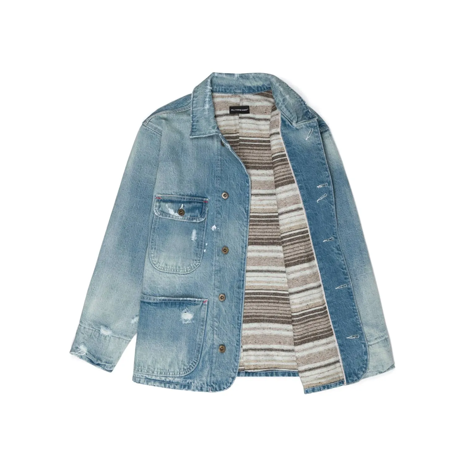 All-Time High Mack Chore Coat Indigo
