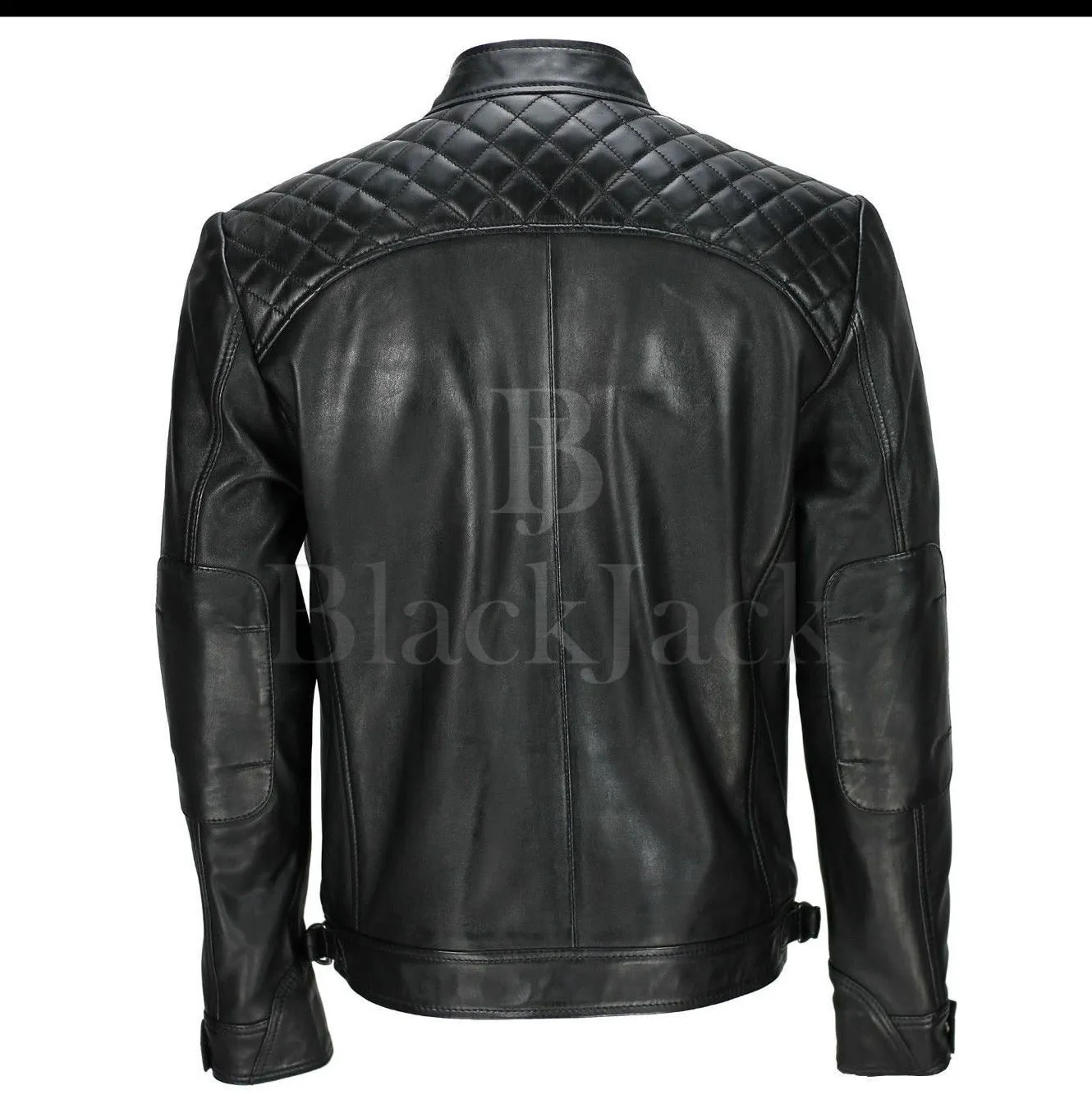 Fancy Biker Buffalo Leather Jacket