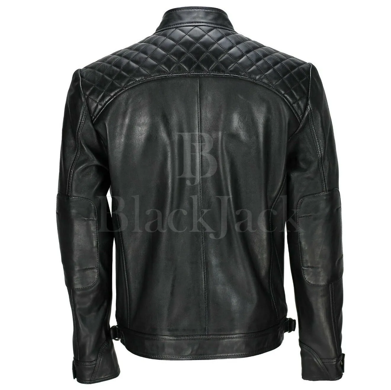 Fancy Biker Buffalo Leather Jacket