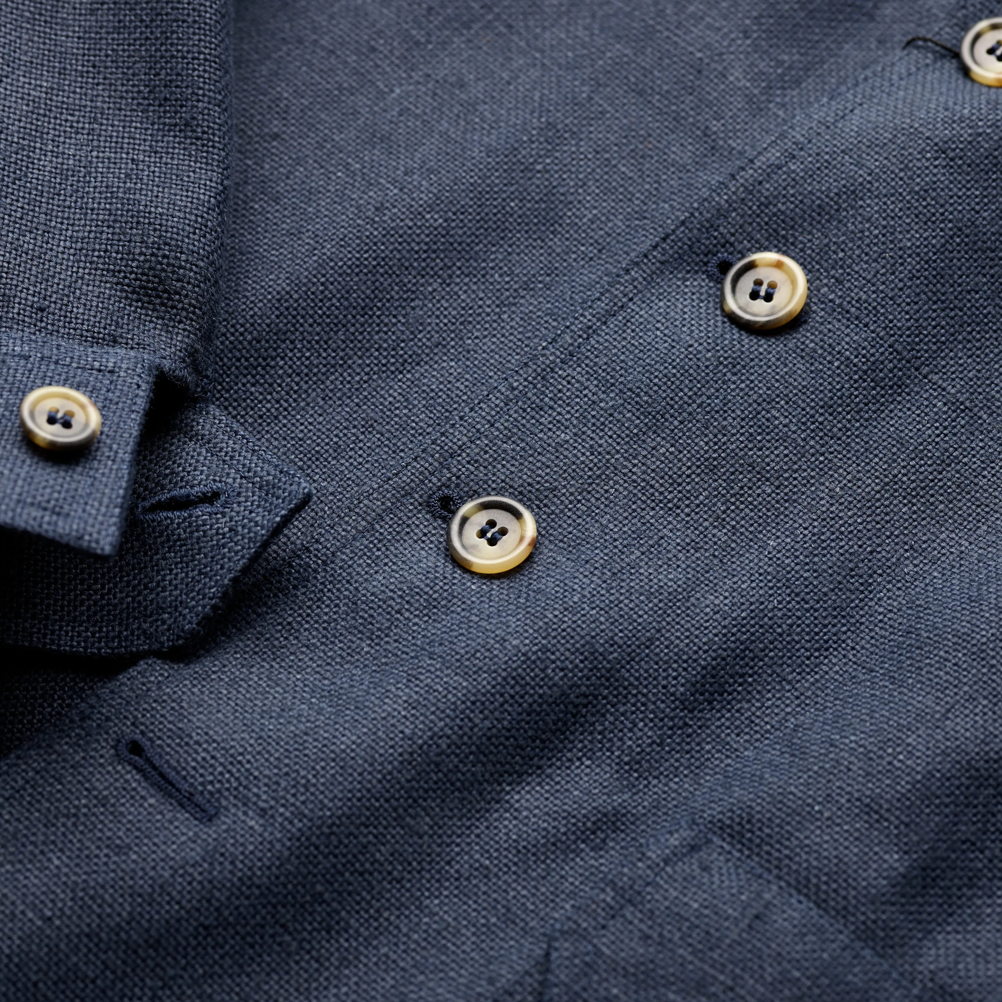 Fox Classic Navy Heavy Linen Teba Jacket