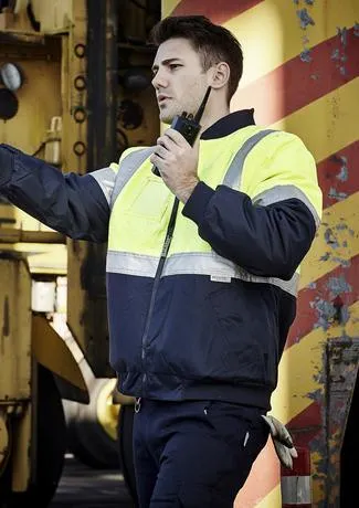 HI VIS Quilted Jacket