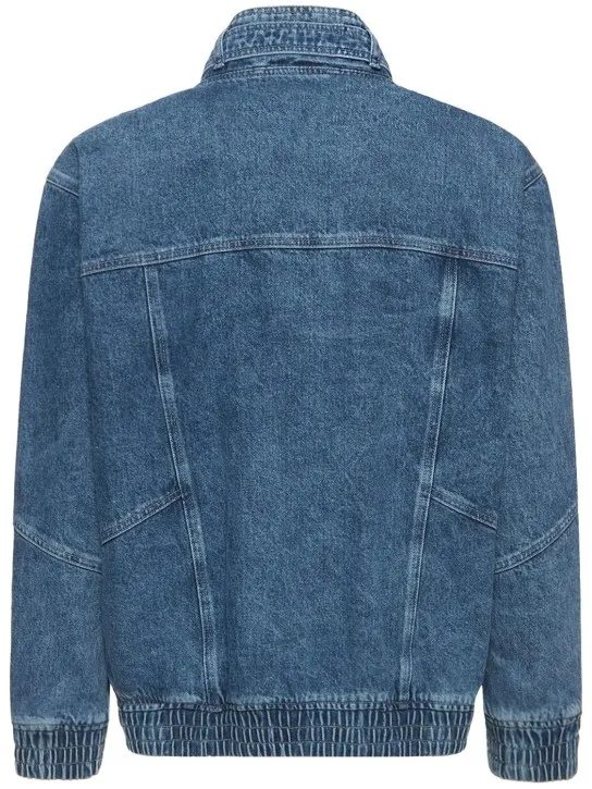 Marant   Cotton denim aviator jacket 