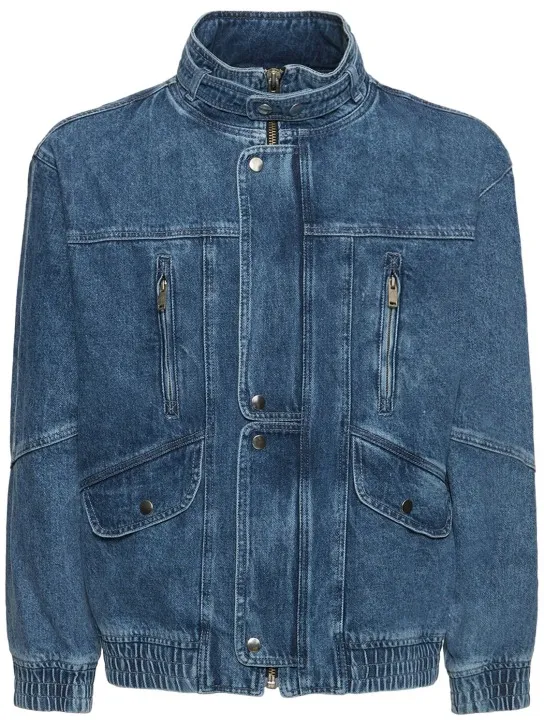 Marant   Cotton denim aviator jacket 