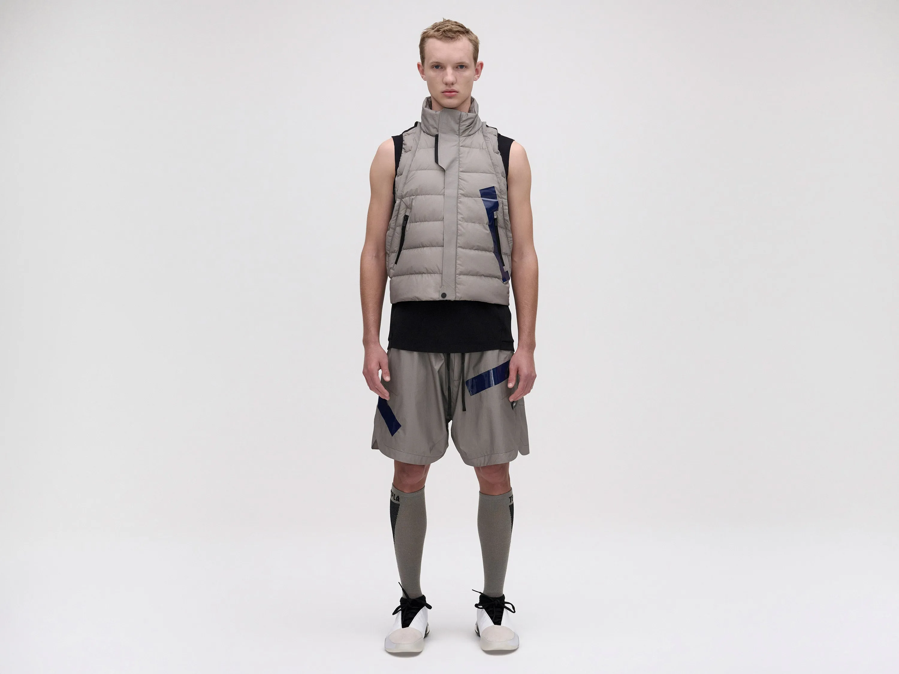 MODULAR DOWN JACKET - Slate