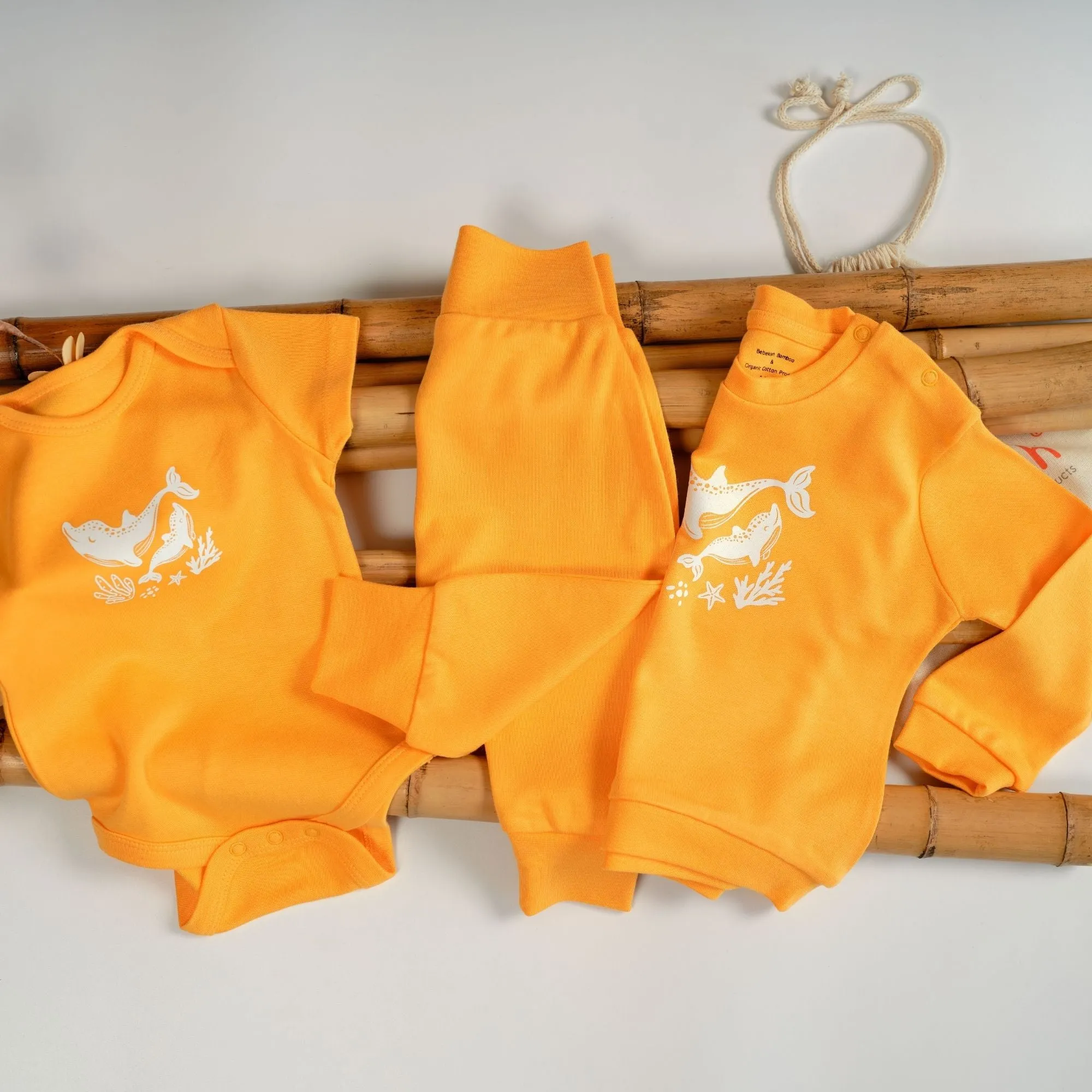 Organic Baby Clothing Complete Set - 6-9 M