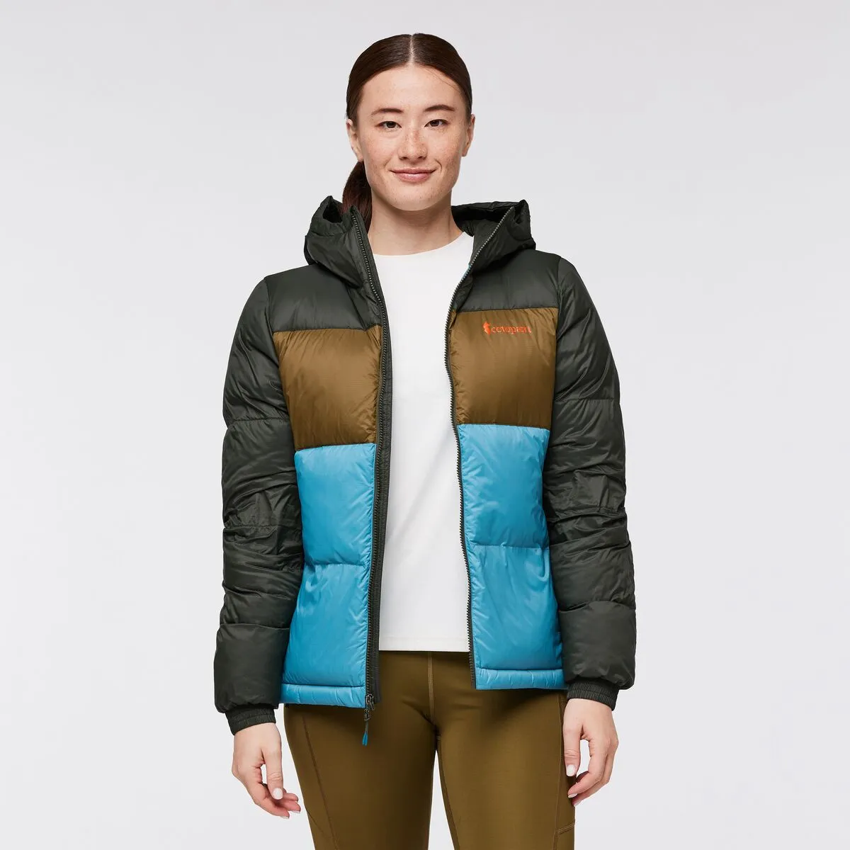 Solazo Down Hooded Jacket - Womens