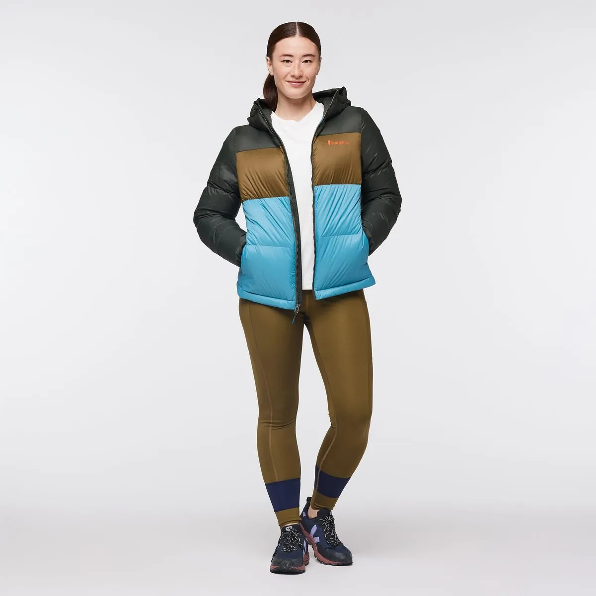 Solazo Down Hooded Jacket - Womens