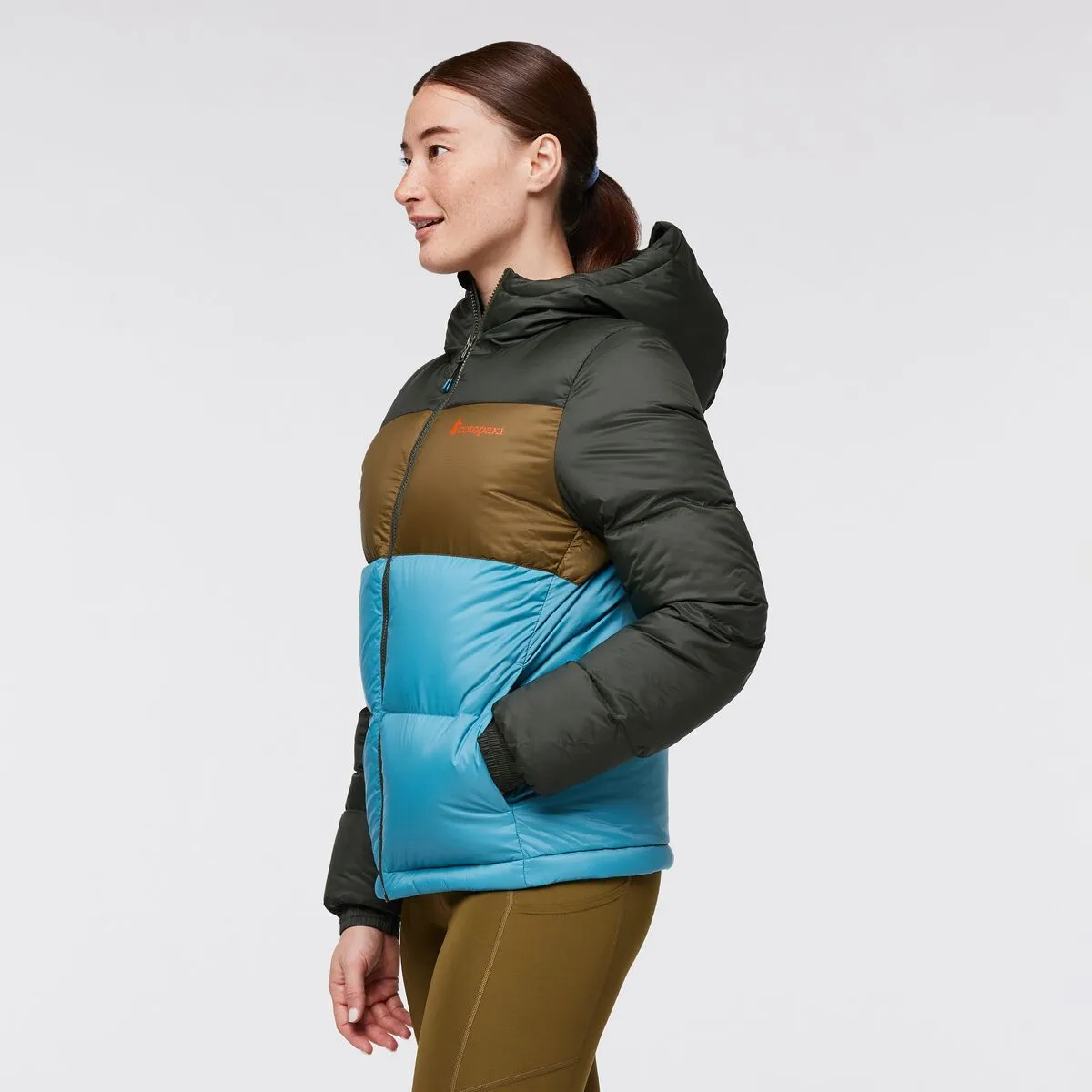 Solazo Down Hooded Jacket - Womens